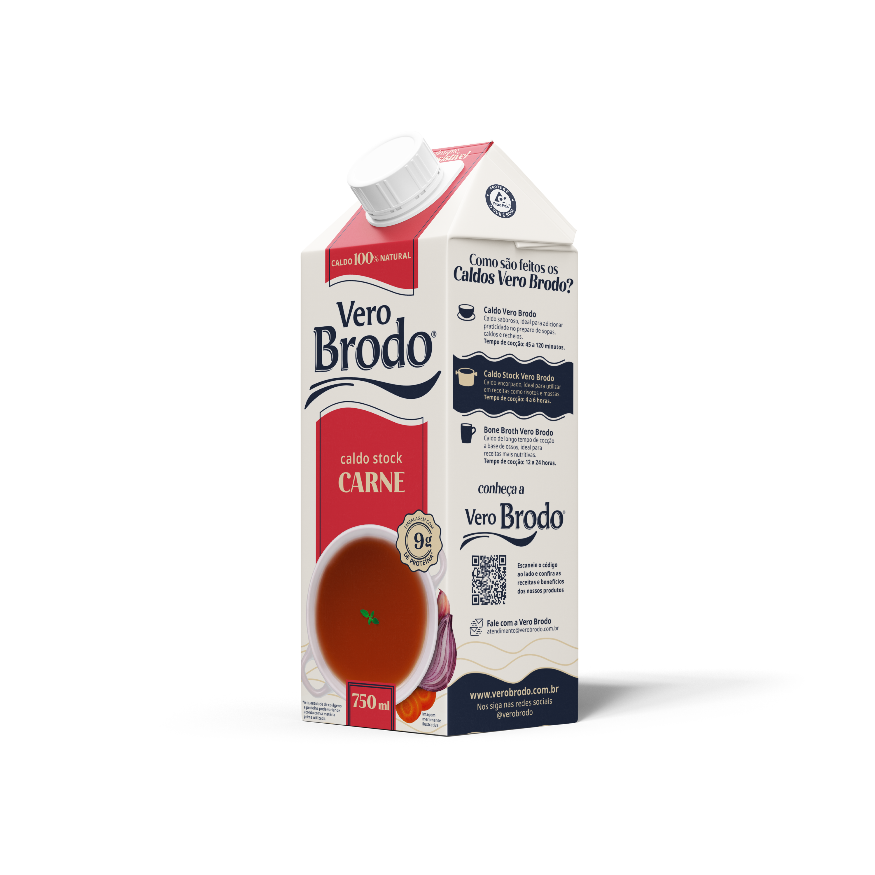 Stock Carne Bovina 750ml - Vero Brodo
