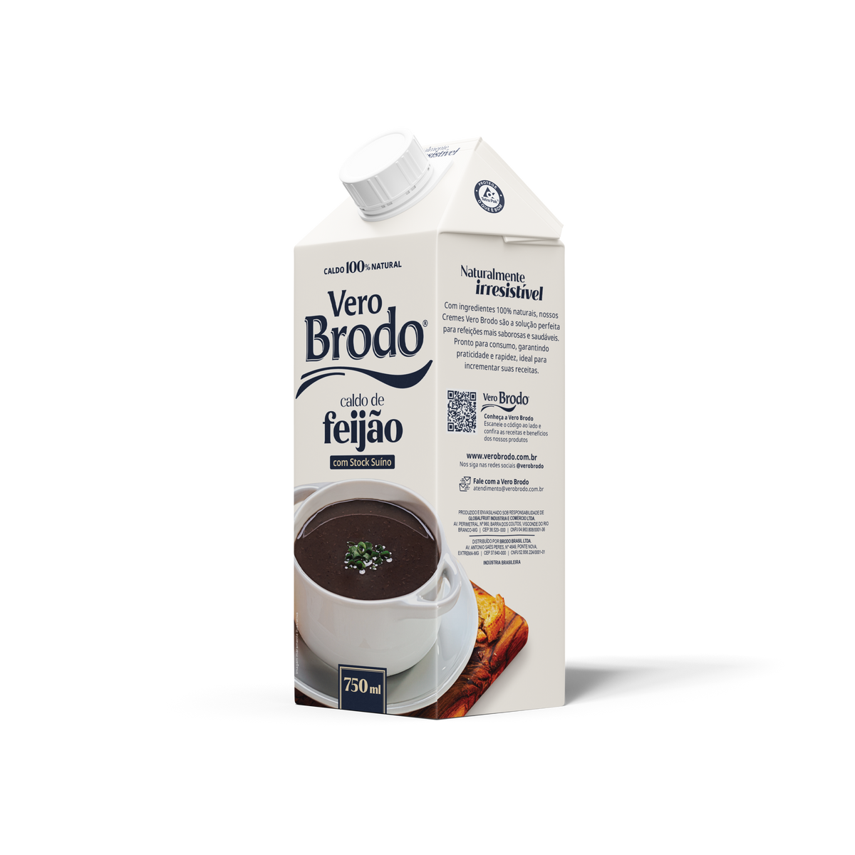 Caldo de Feijão com Stock Suíno 750ml