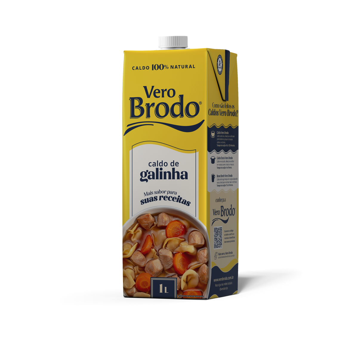 Caldo de Galinha 1L - Vero Brodo